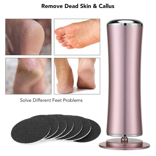 Electric Grinding Pedicure Tools Foot Sandpaper File for Heels Professional Foot Care Tool Dead Hard Skin Callus Remover