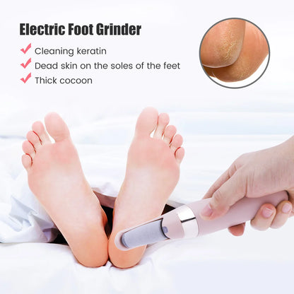 USB Electric Foot File Foot Pedicure Tools Grinder Dead Skin Callus Remover for Hard Cracked Remove Exfoliate Machine Foot Care